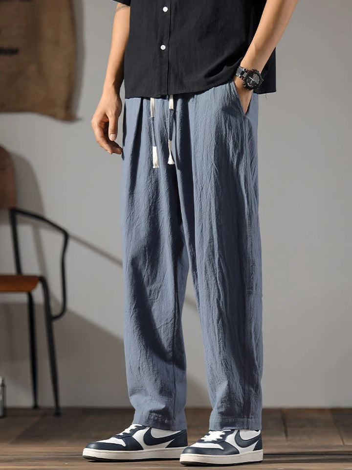 District Relaxed Linen Trouser