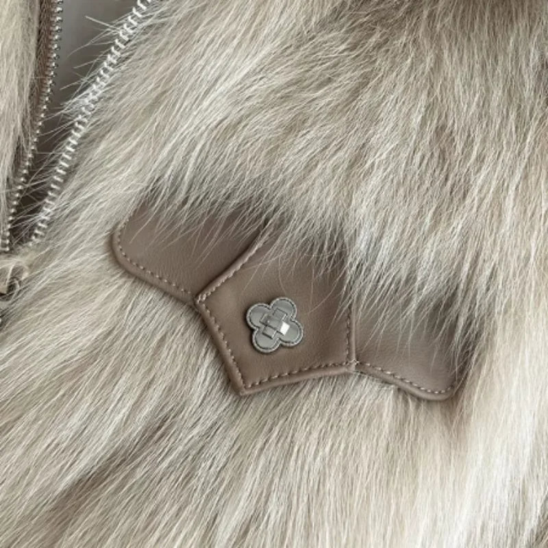 Heiress Faux Fur Cropped Jacket