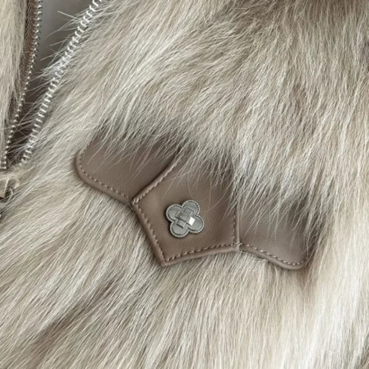 Heiress Faux Fur Cropped Jacket