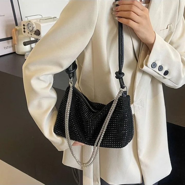 Midnight Crystal Crossbody