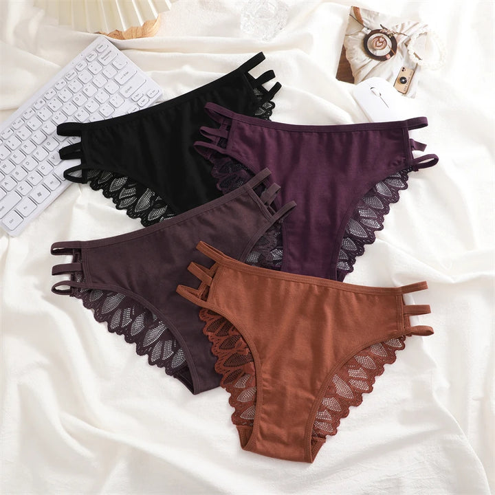 Silk & Lace Panty Set