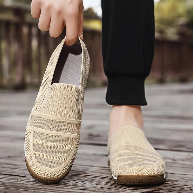 Flex Striped Mesh Loafer