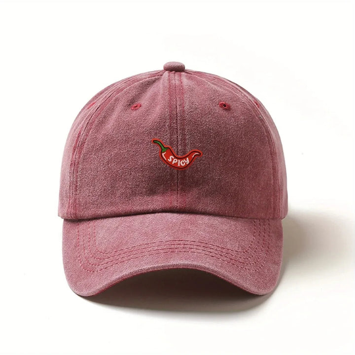 Spicy Washed Denim Cap