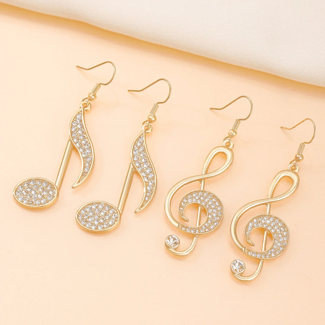 Harmony Crystal Studded Earrings