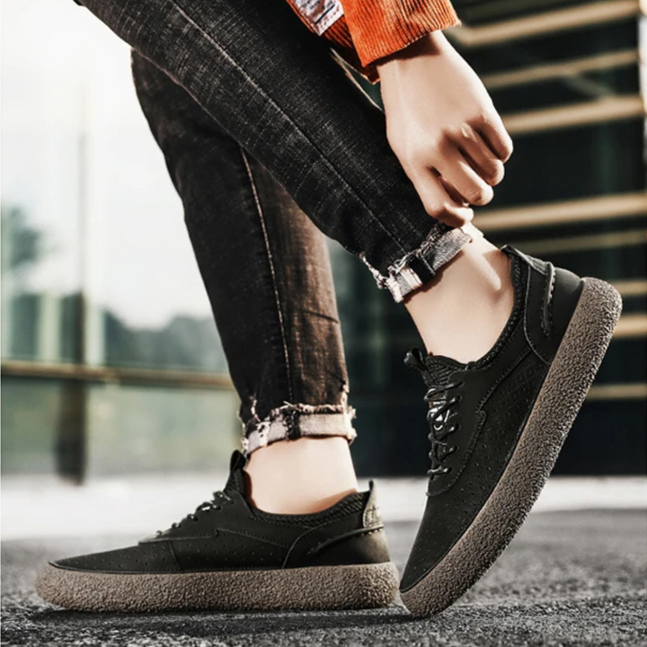 Canyon Stride Leather Sneaker