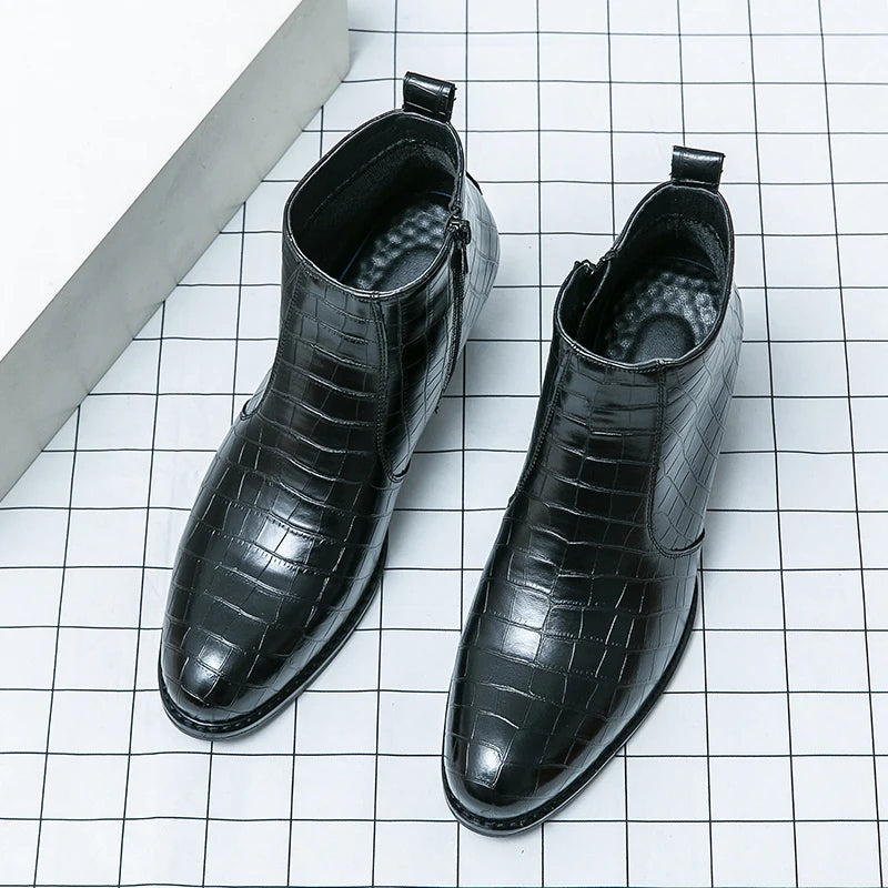 Castellano Crocodile Boot