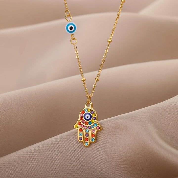Amara Mystic Eye Pendant Necklace