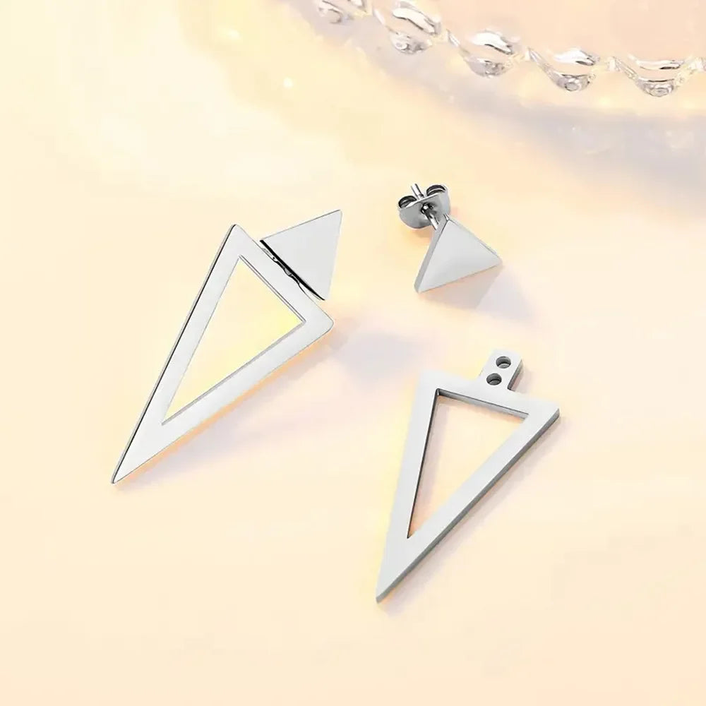 Triora Triangle Drop Earrings