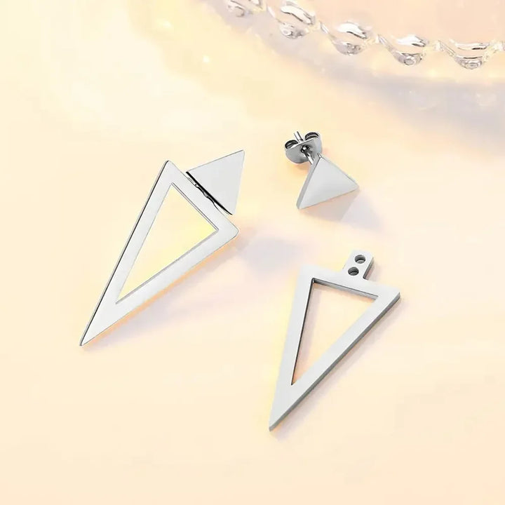 Triora Triangle Drop Earrings