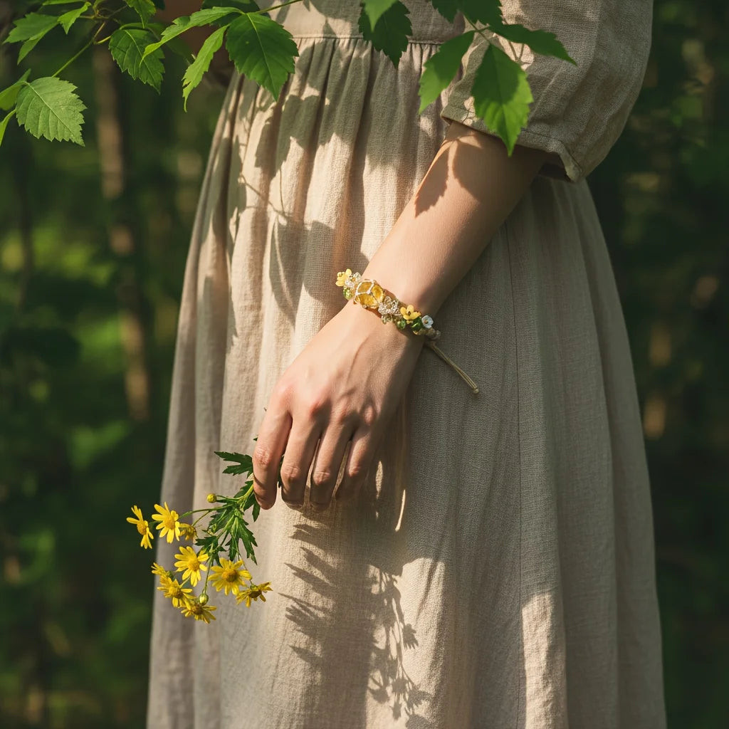 Wildflower Stone Bracelet