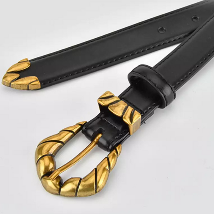 Heirloom Engraved Leather Belt