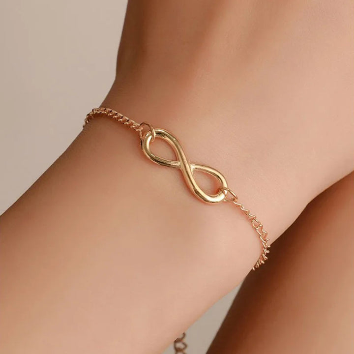 Infinity Arc Link Bracelet