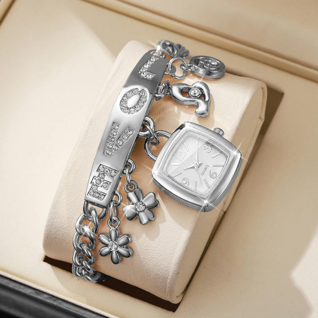 Love Charm Bracelet Watch