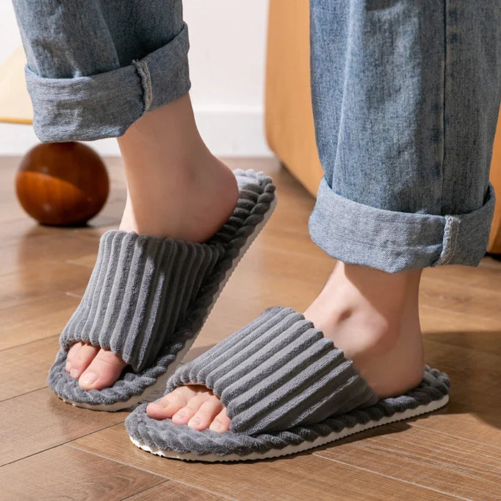 Camden Ribbed Corduroy Slides