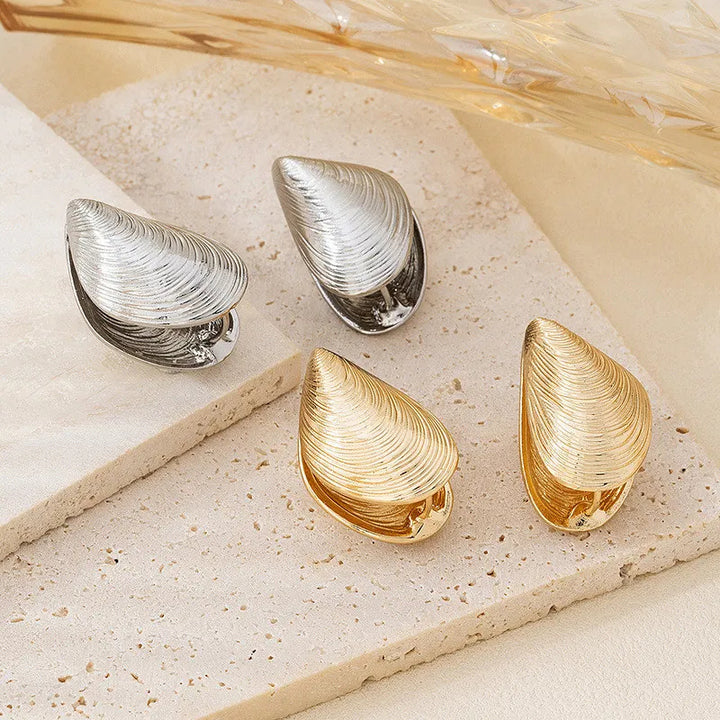Seashell Stud Earrings