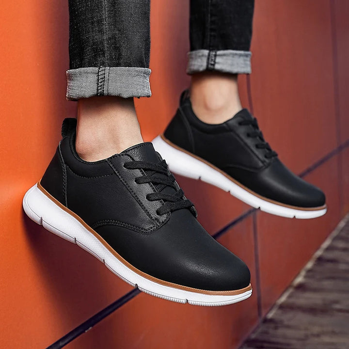 Essential Low-Top Leather Sneaker