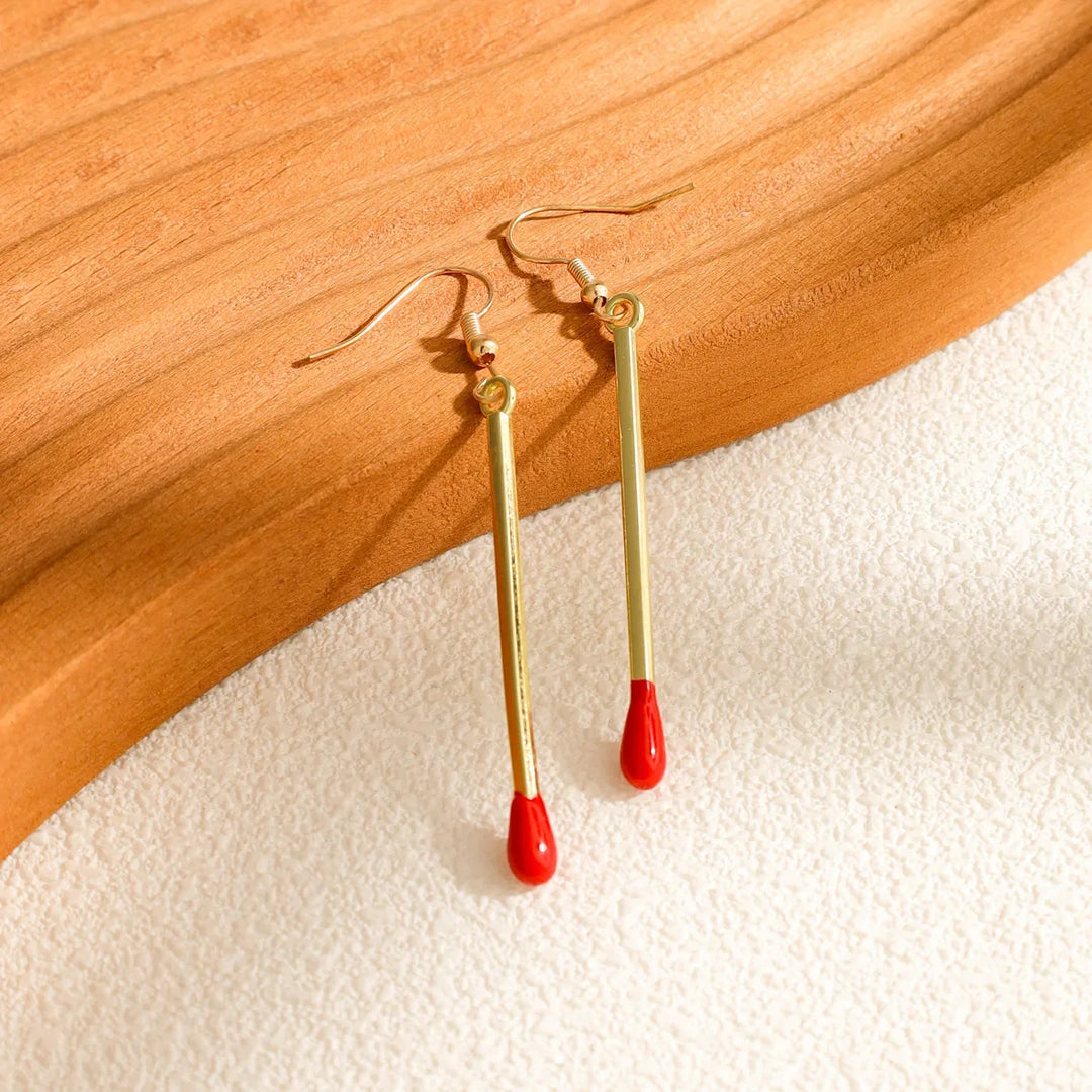 Matchstick Drop Earrings