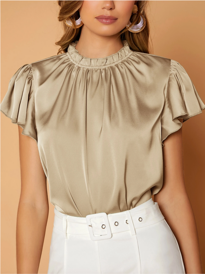 Anastasia High Neck Blouse
