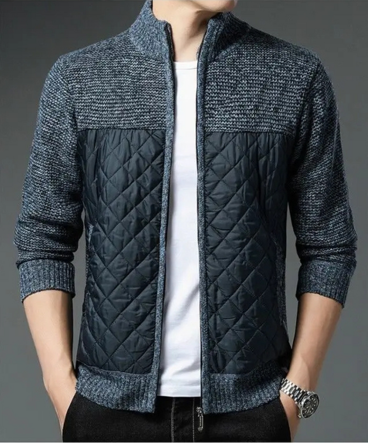 Alpine Diamond-Quilted Jacket