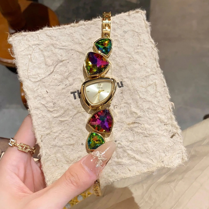 Iris Crystal Timepiece