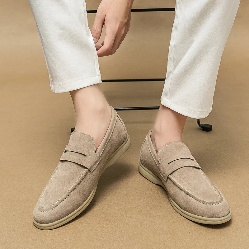 Sterling Suede Penny Loafer
