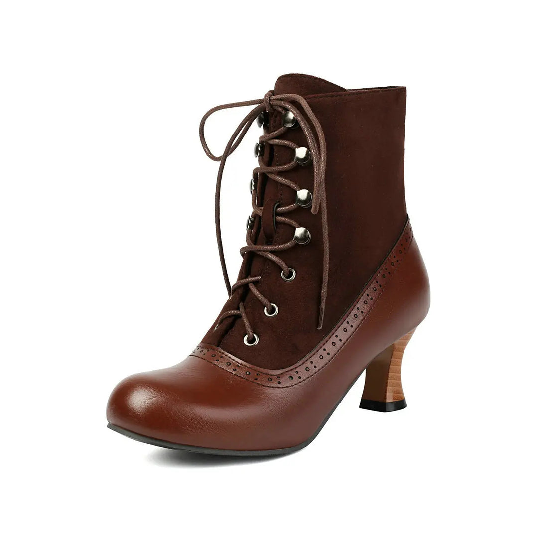 Margaux Victorian Canvas Boot