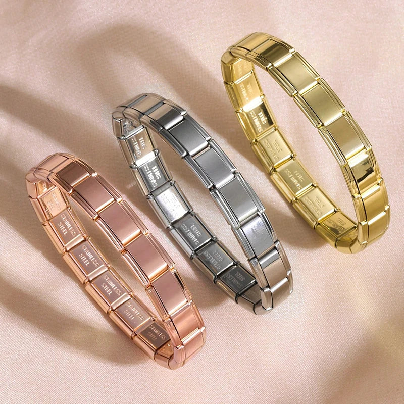 Serif Modular Link Bracelet