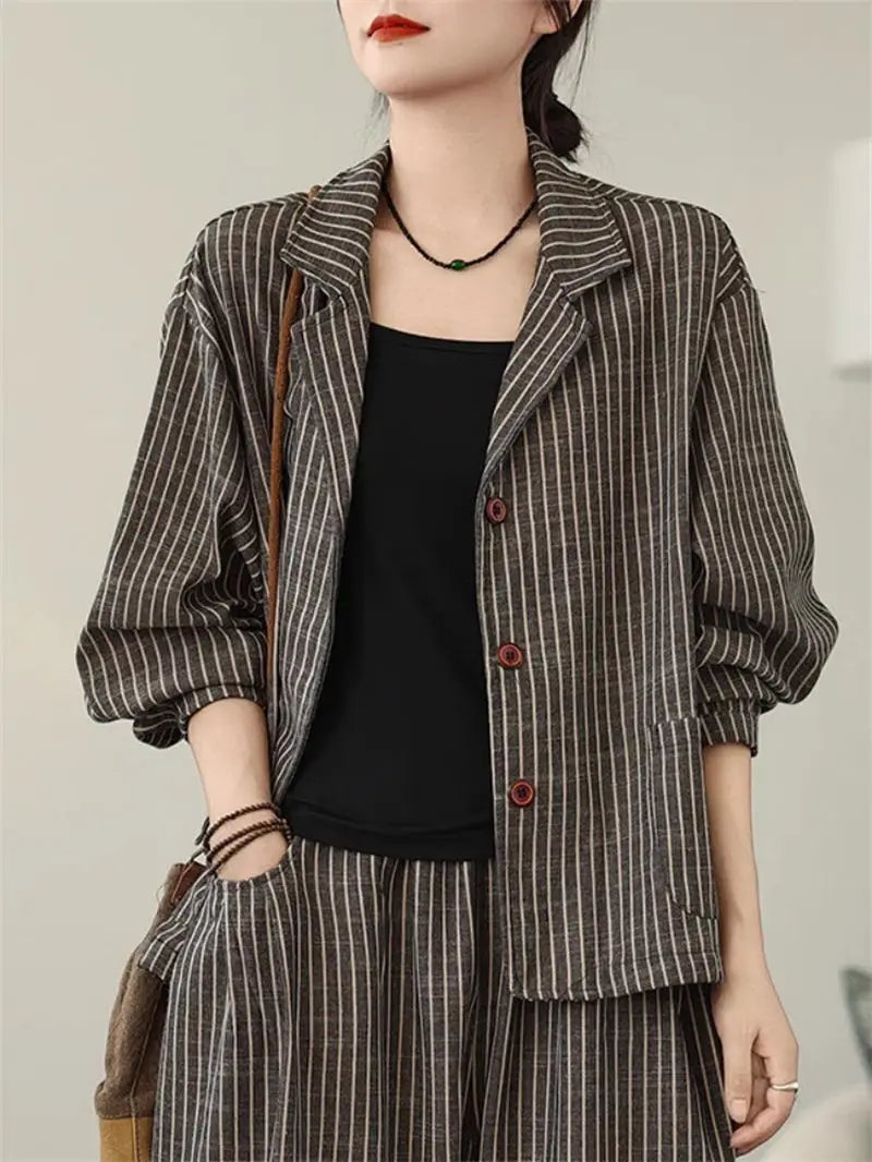 Milanese Pinstripe Co-ord