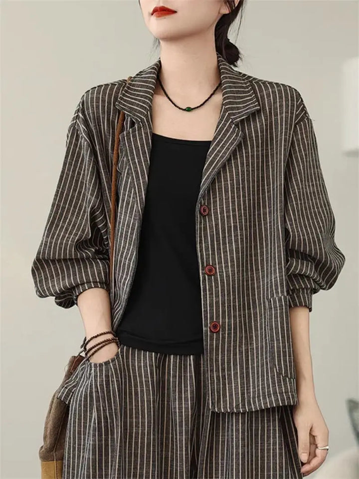 Milanese Pinstripe Co-ord
