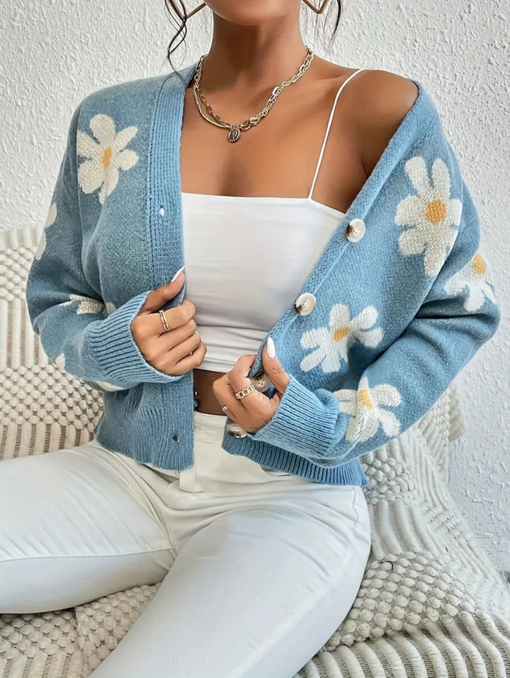 Daisy Knit Cardigan