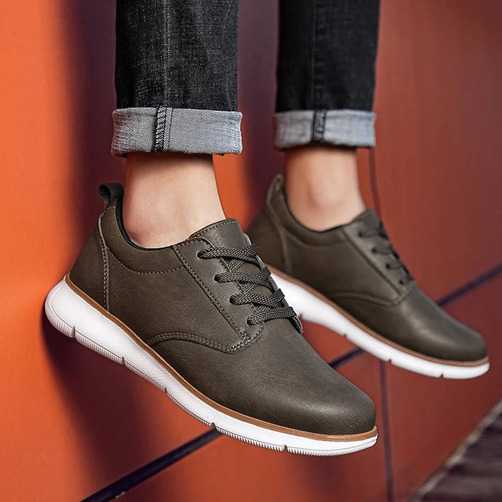 Essential Low-Top Leather Sneaker