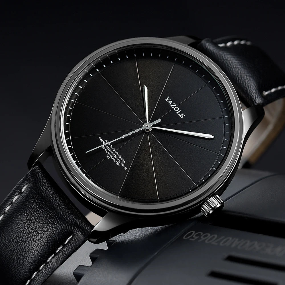 Onyx Minimalist Watch