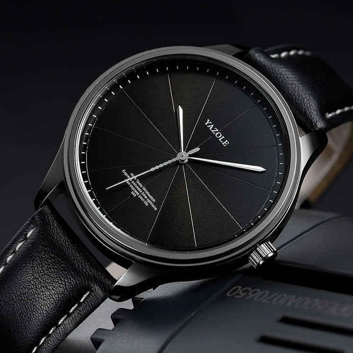 Onyx Minimalist Watch