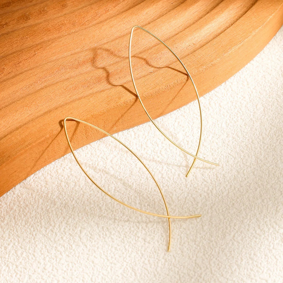 Eclipse Hoop Earrings