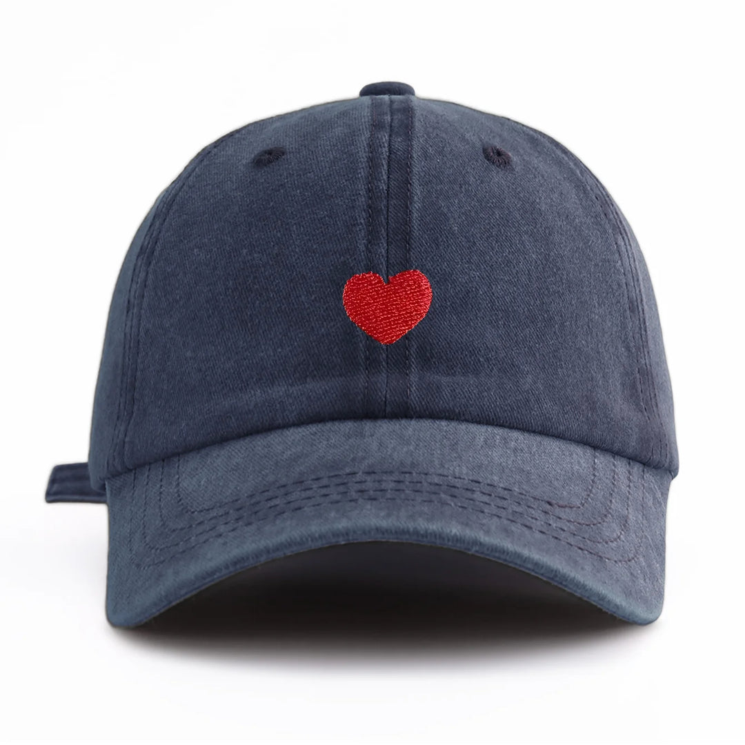 Heart Society Washed Cap