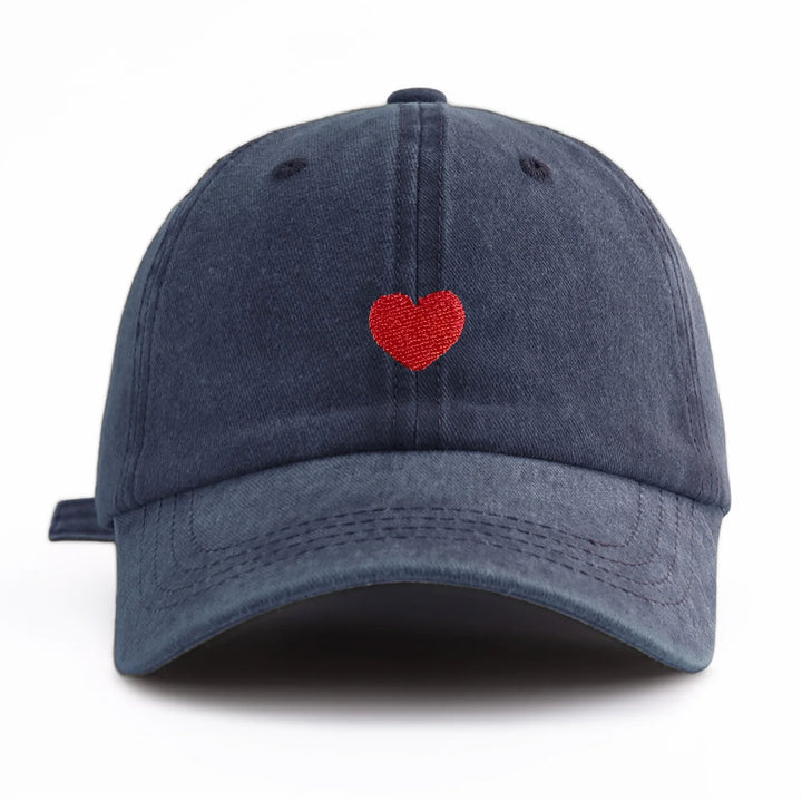Heart Society Washed Cap