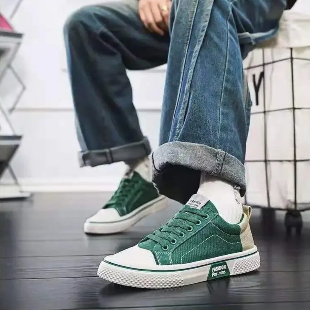 District Low-Top Canvas Sneaker