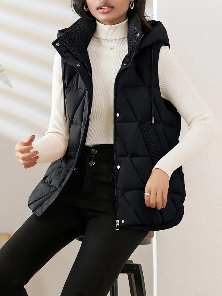 Aspen Hooded Puffer Vest