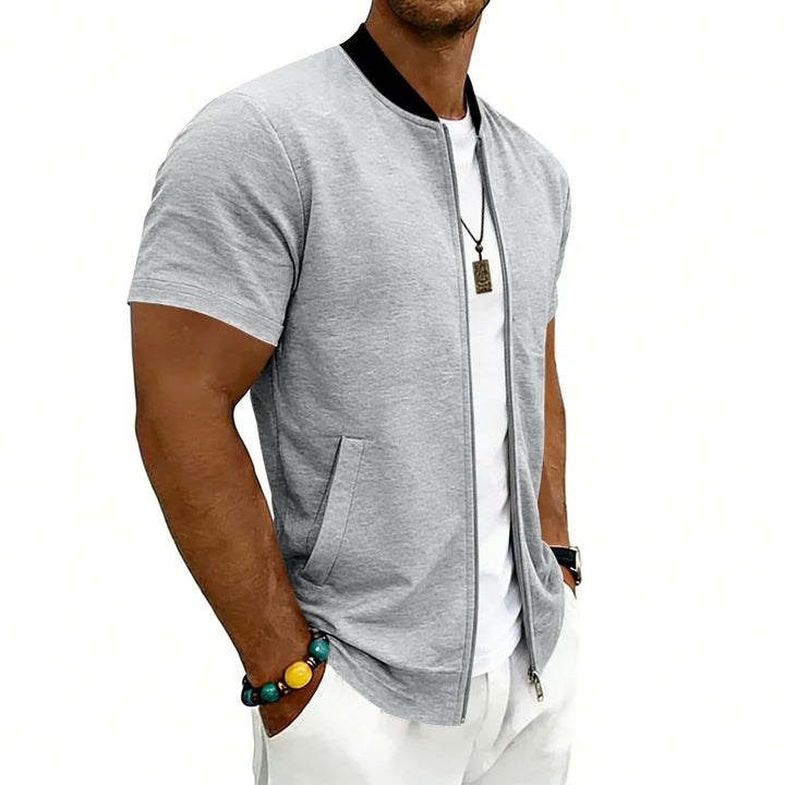 Brooks Short-Sleeve Bomber