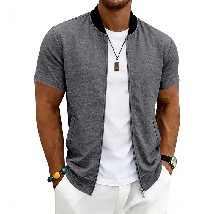 Brooks Short-Sleeve Bomber