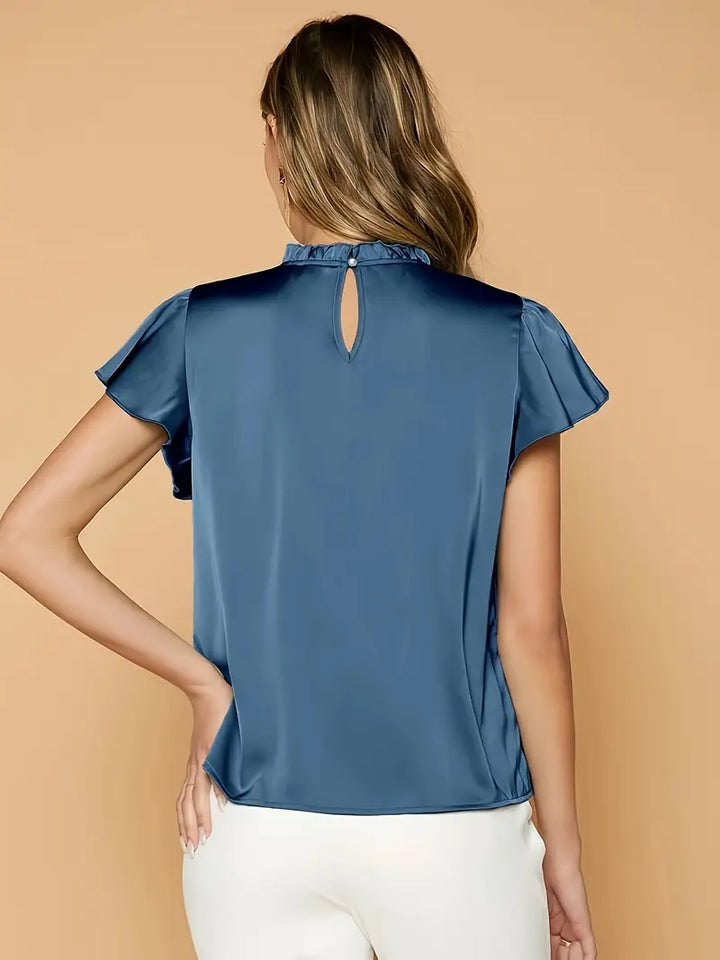 Anastasia High Neck Blouse