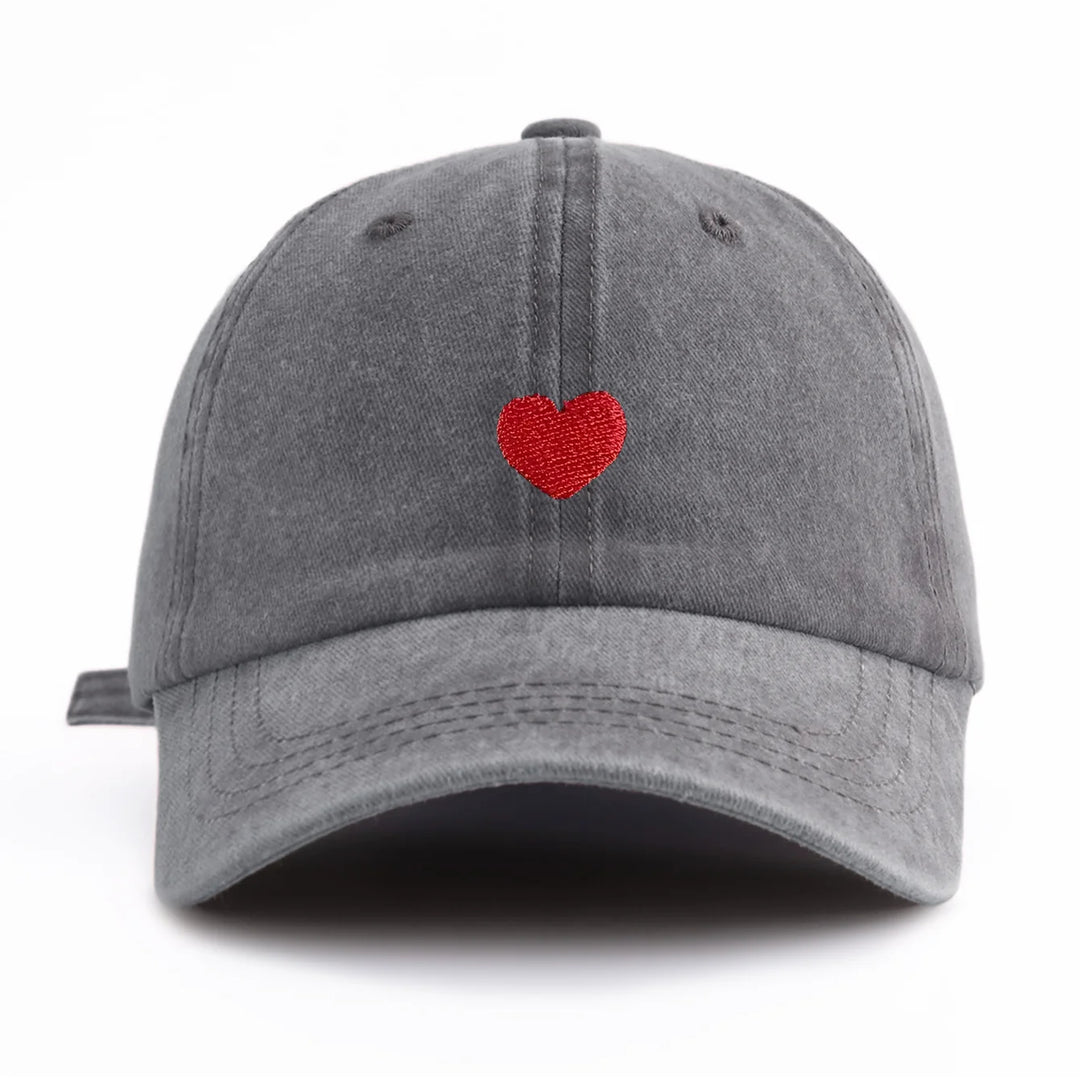 Heart Society Washed Cap