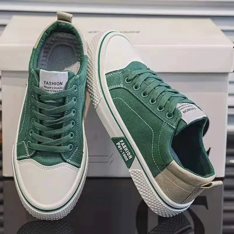 District Low-Top Canvas Sneaker