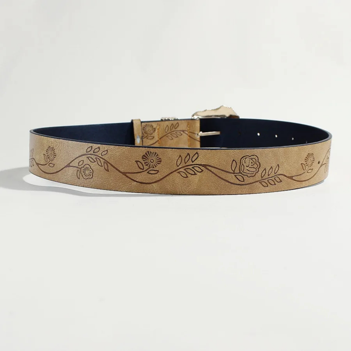 Saddle Rose Buckle Belt