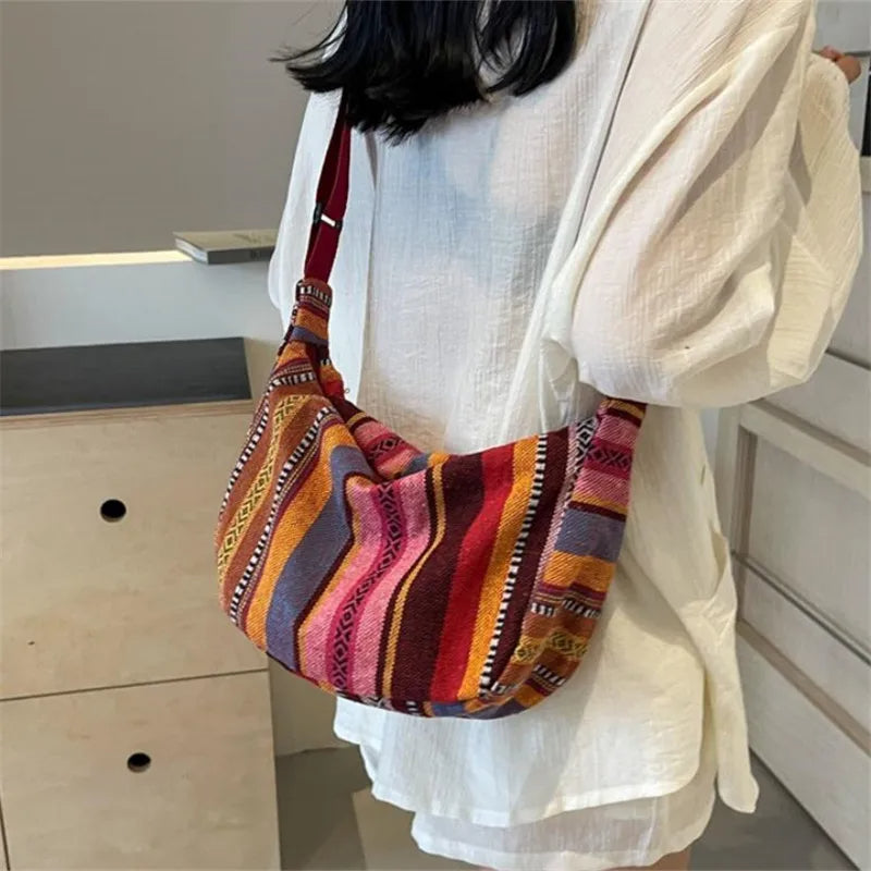 La Boheme Patterned Crossbody Bag