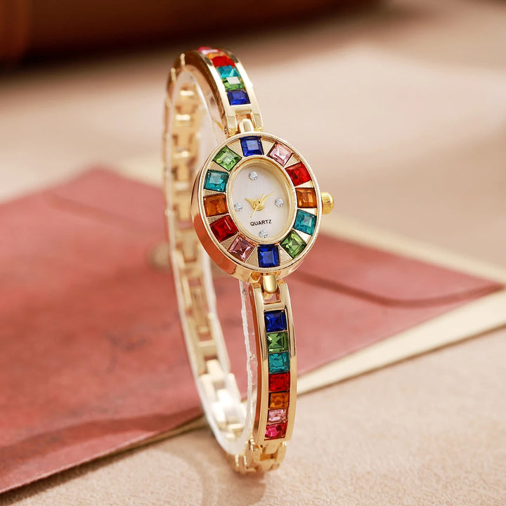 Eternelle Crystal-Cut Timepiece