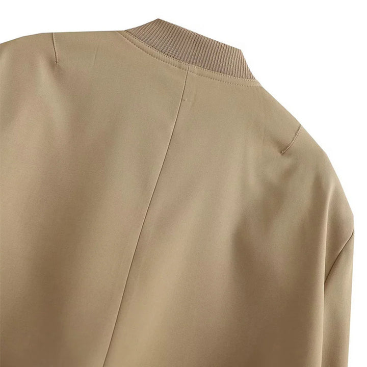 Amari Crop Bomber Jacket