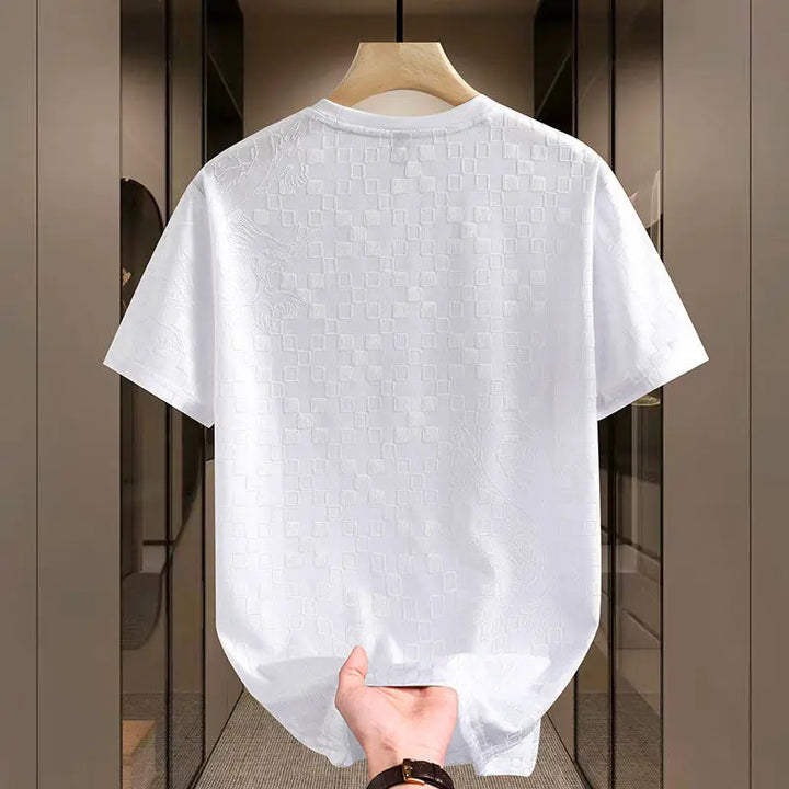 Revenant Grid Silk Tee