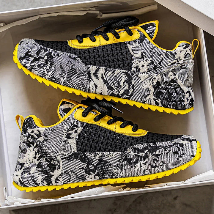 Denim Mesh Runner