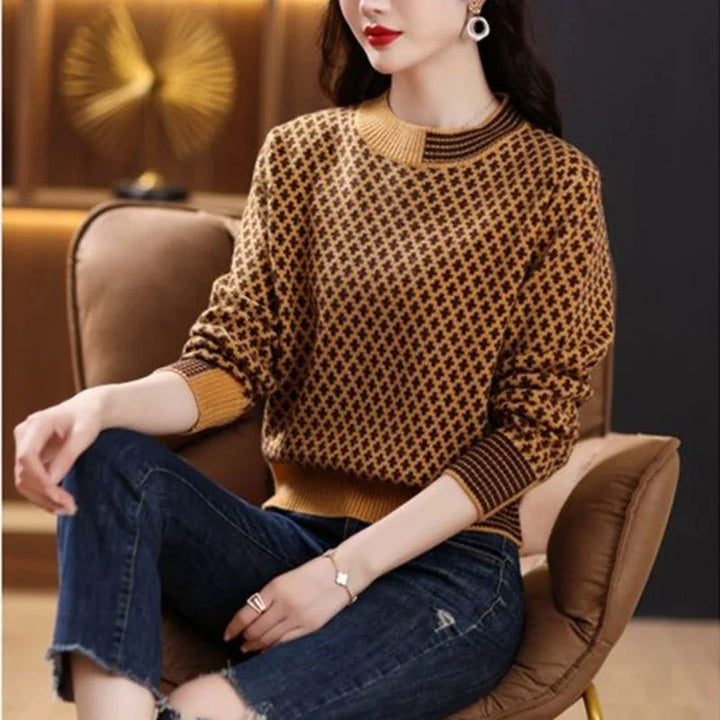 Madison Jacquard Sweater
